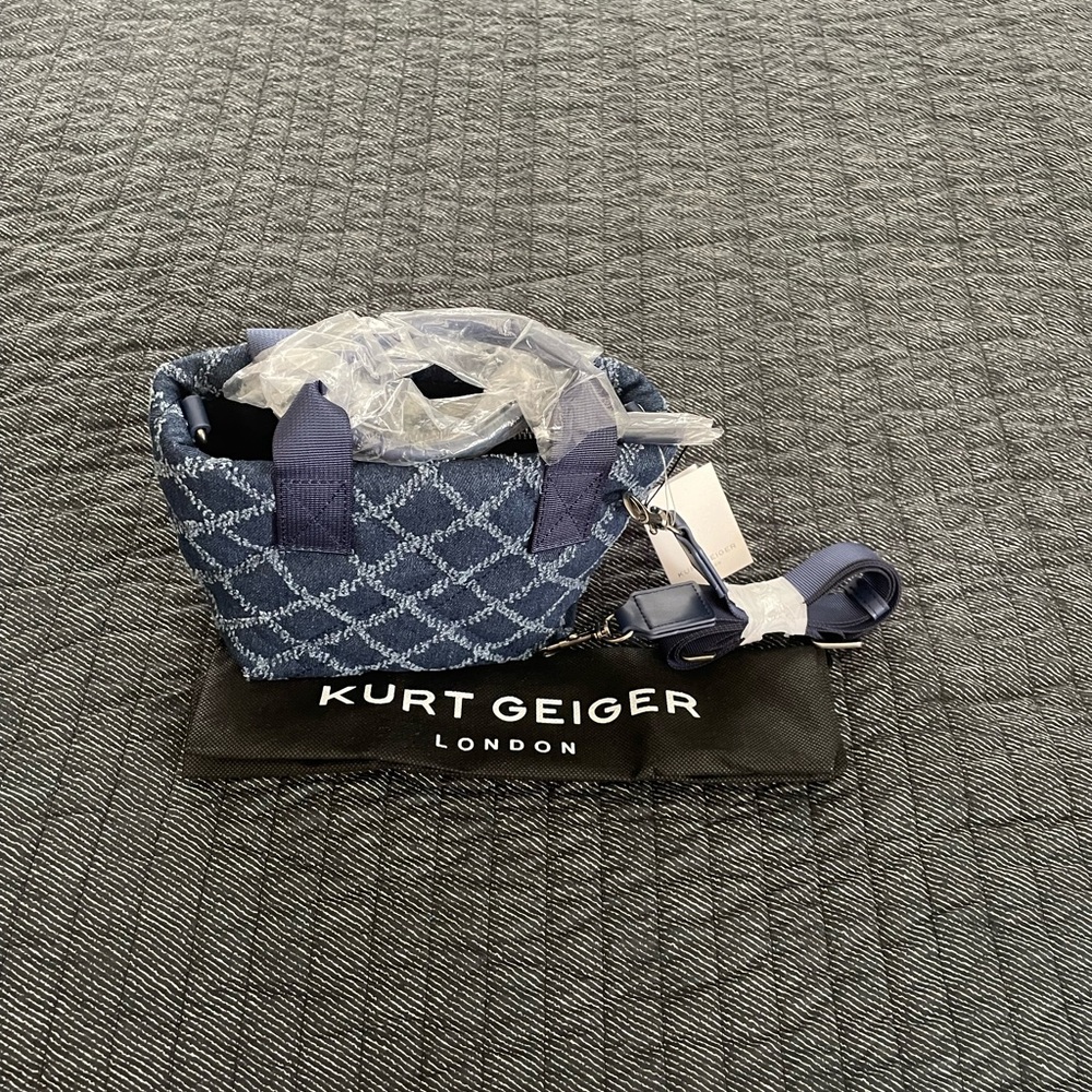 Kurt Geiger Blue Crossbody Bag - Picture 7 of 8